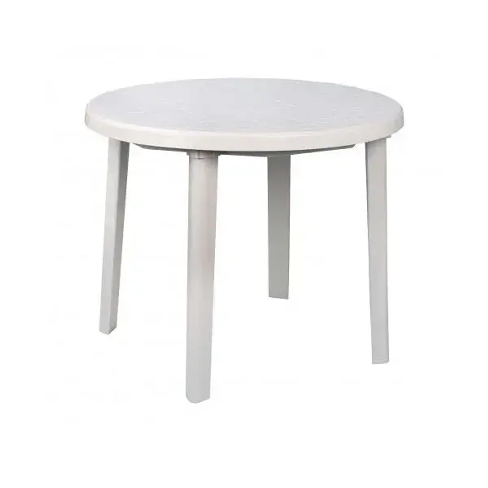 Стол 900х750мм круглый (бежевый)