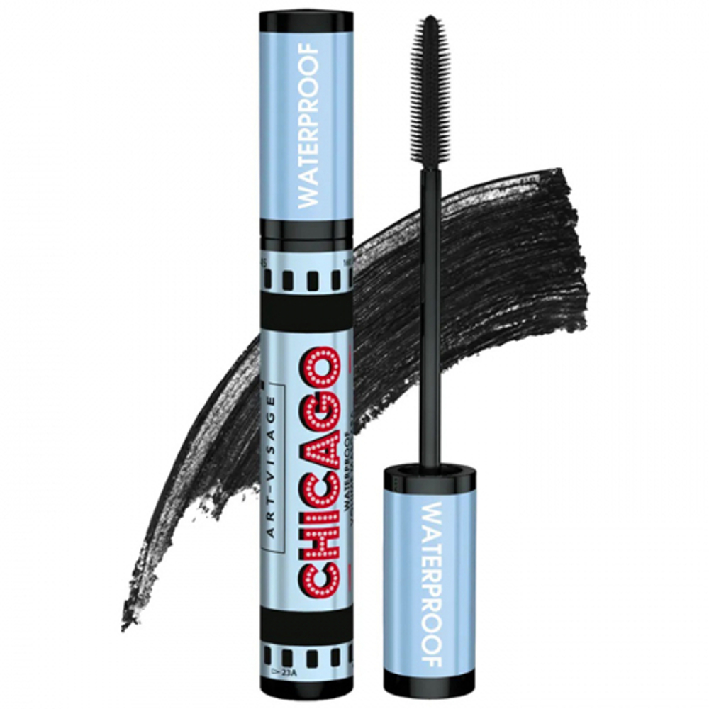 Тушь для ресниц Art-Visage Chicago Dramatic volume mascara 15 мл Waterproof