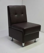 Стильный компактный диван Фабрики ОНИКС из практичного и износостойкого материала с оригинальным дизайном, вместительным ящиком для хранения, мягким наполнителем для дома, дачи и офиса