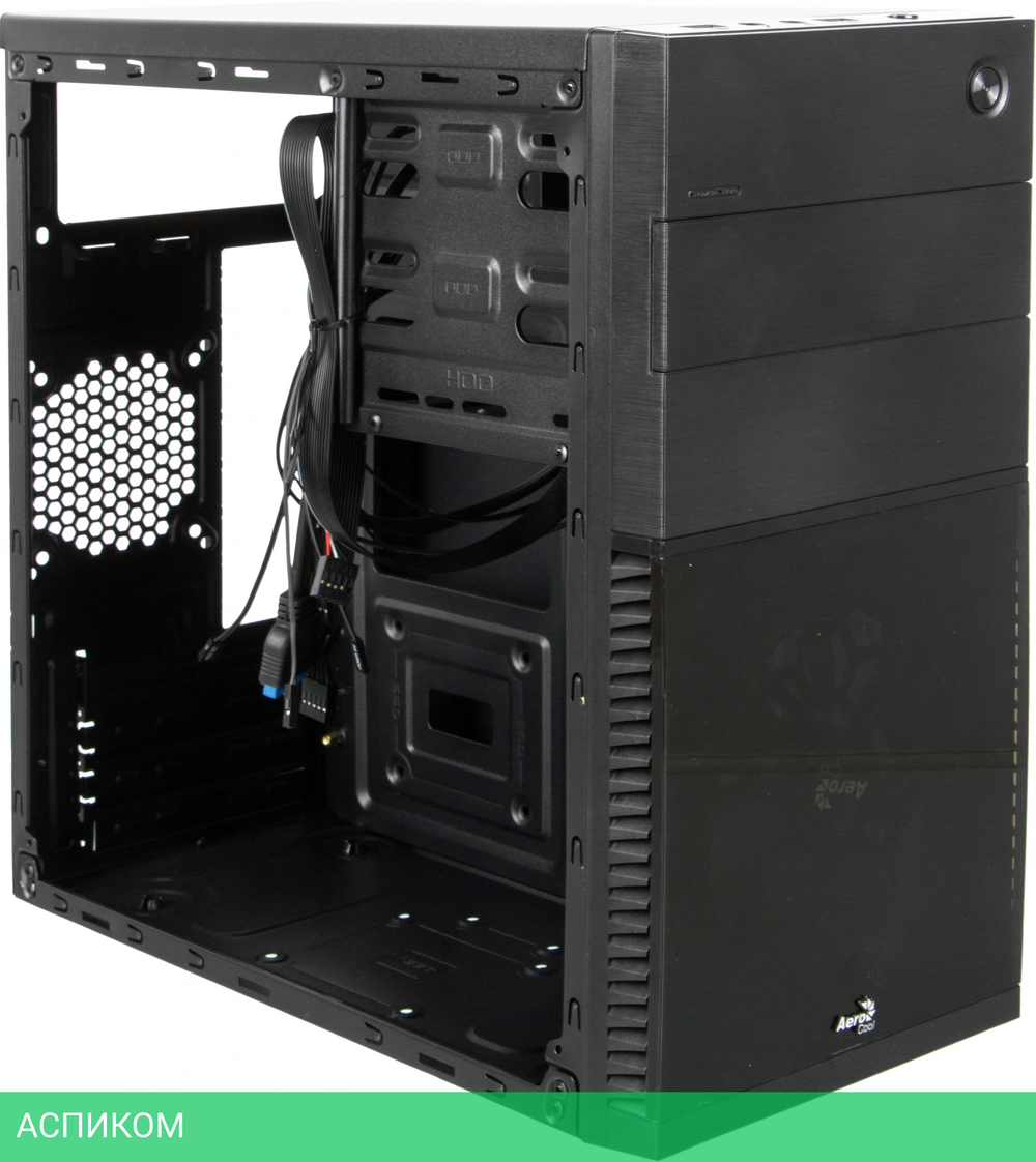 Корпус AeroCool без БП черный (CS-105 PGS-C0
