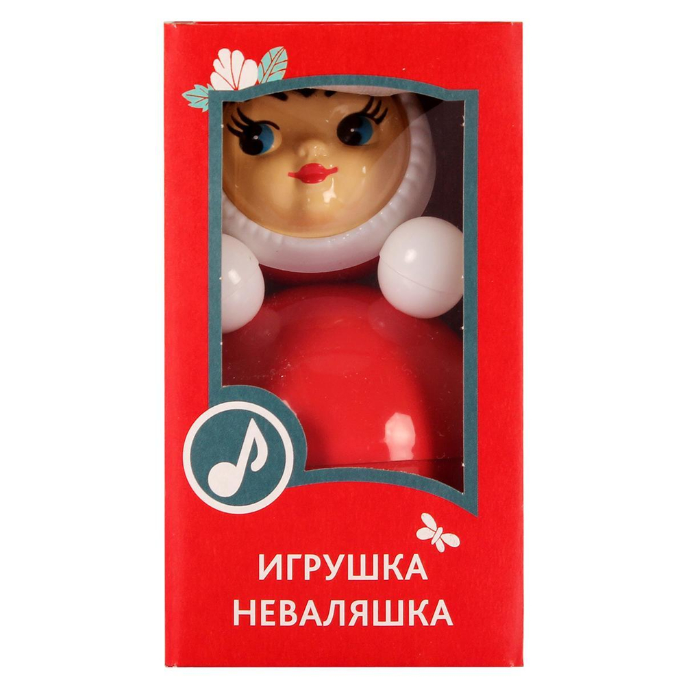 Муз. игрушка Неваляшка (в худ. упакет) 6С-001 15см