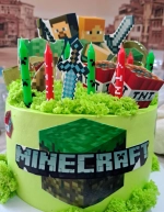 Свечи для торта «Пиксели» 8 см, 8 шт