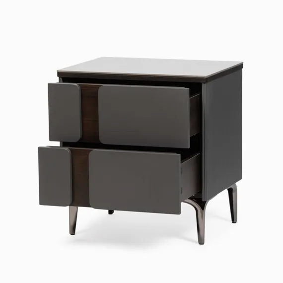 Прикроватная тумба Amo 50х40 см с двумя ящиками