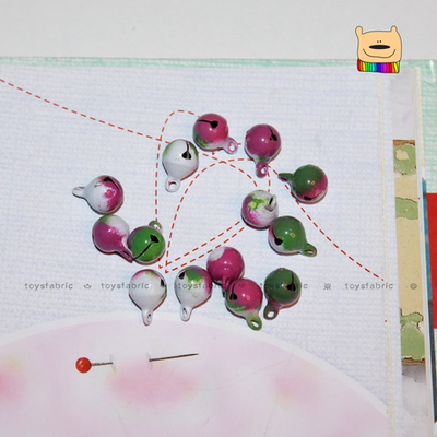 Бубенчик радужный 8мм С97