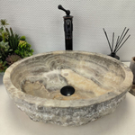 Раковина из оникса Erozy Grey EO-62226 51*39*15 0096