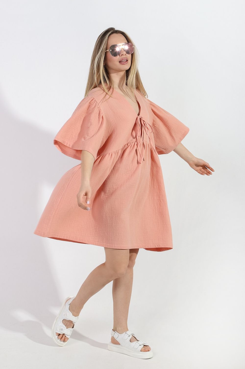 Туника женская Баунти-3 Виотекс ПУДРОВЫЙ