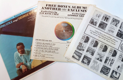 Винтажная виниловая пластинка LP Nat King Cole George Shearing Nat King Cole Sings George Shearing Plays 2LP (USA 1965)