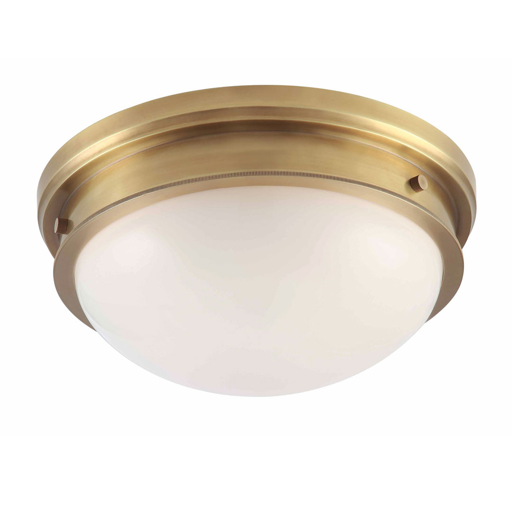 Потолочный светильник Cloyd PLAINY FM3 / Ø41 см - латунь (арт.10229)