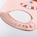 4768005 Нагрудник силиконовый «Воздушный шар», цвет розовый