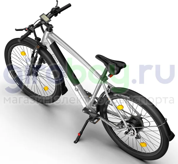 Электровелосипед ADO DECE 300C (36V/10,4Ah) - Серебро фото №5