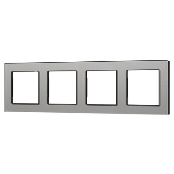 Рамка стеклянная FRM-GLARE-GS-4-GR Arlight 043804