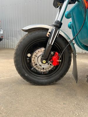 Грузовой электрический трицикл IKINGI CARGO C06 1500W (60V/45Ah) - Бирюзовый фото №18