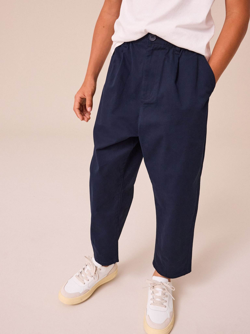 Брюки для мальчика Next B72-340, Темно-синий