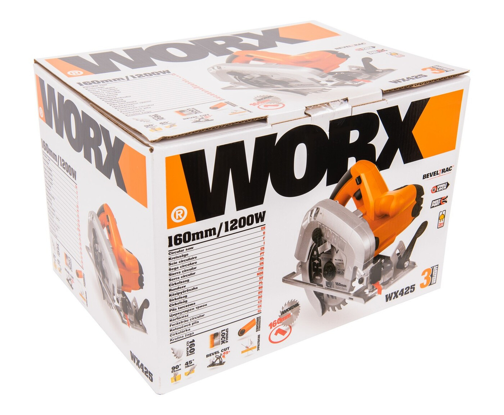 Дисковая пила сетевая WORX WX425