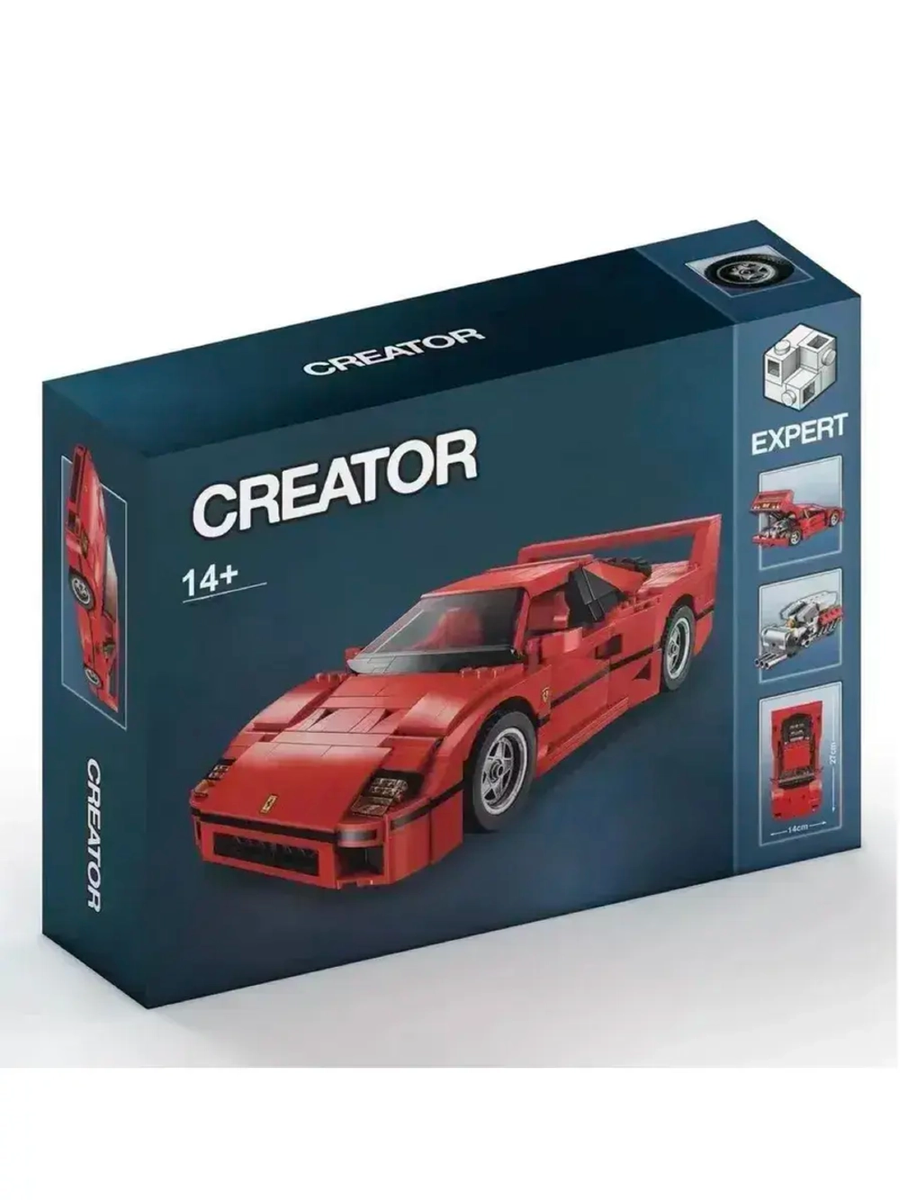 Конструктор Creator Суперкар Ferrari F40 1158 деталей