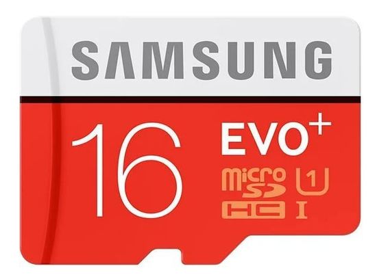 Карта памяти 16 Гб Samsung microSDHC EVO PLUS