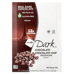 NuGo Nutrition, NuGo Dark®, протеиновые батончики, шоколадная крошка, 12 батончиков, 50 г (1,76 унции)
