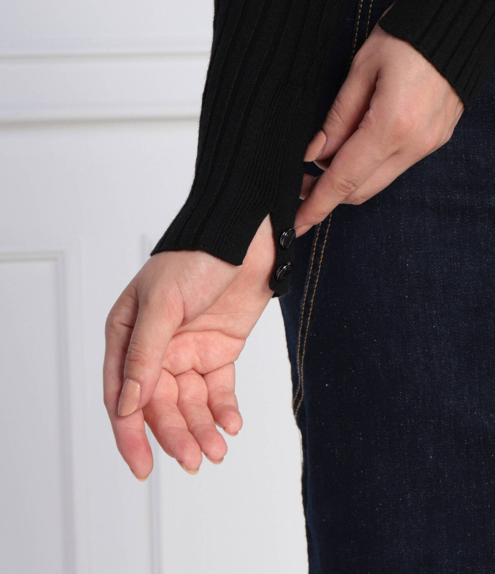 Блузка LS VN LUCIE GUESS - черный(W3BR29 Z2V42)