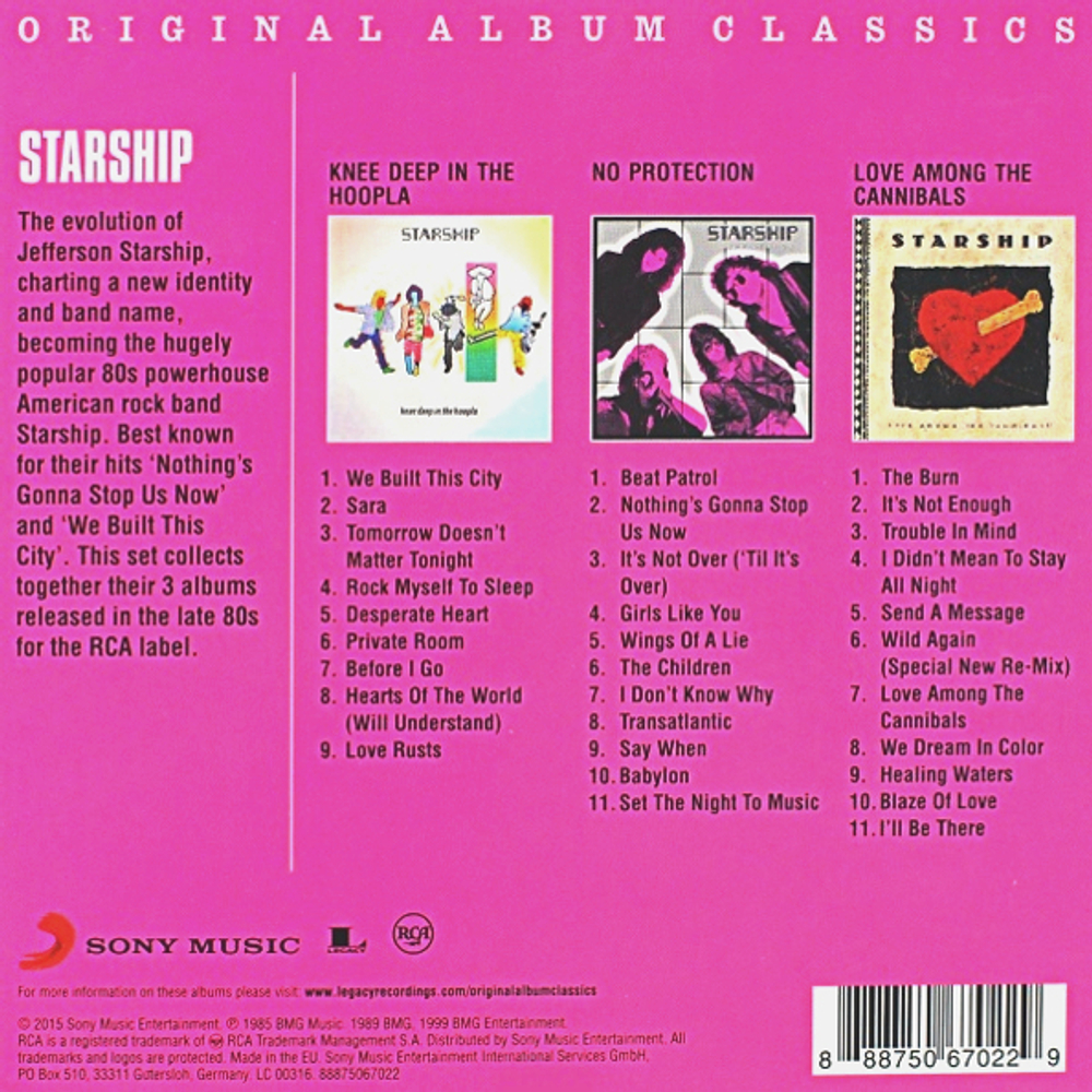Starship / Original Album Classics (3CD)