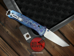 Нож Benchmade Bailout 537 "Огненный" Титан