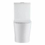 Унитаз Orange C07-050w смыв торнадо, безободковый, с бачком, с крышкой микролифт