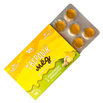 Карамель медовая твердый мёд, с лимоном и имбирем / 30г (Honey Way)