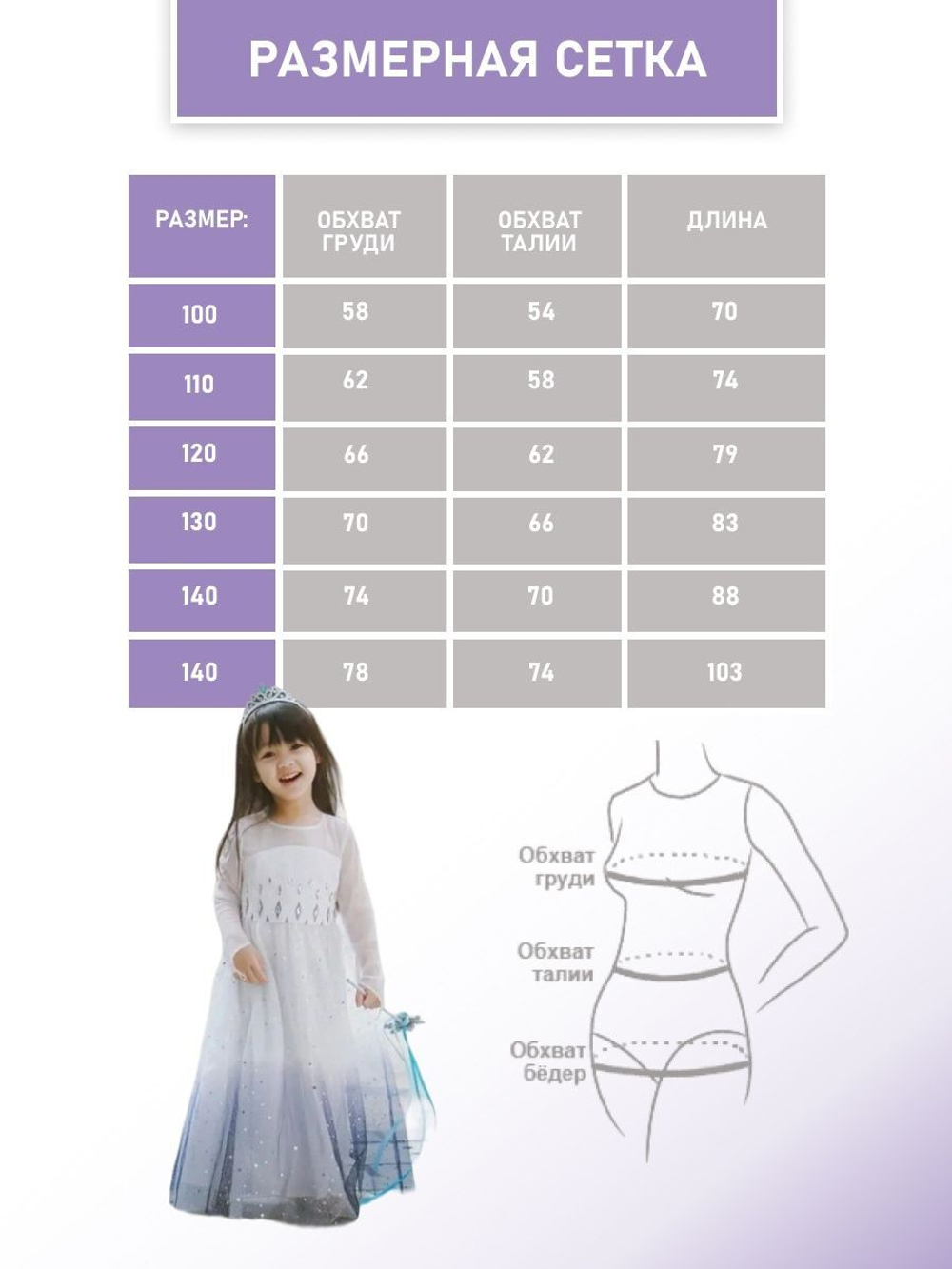 Платье Эльзы