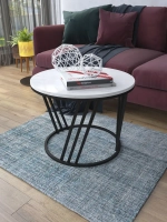 Журнальный стол Адидас - ЧСБГ - МДФ в ПВХ