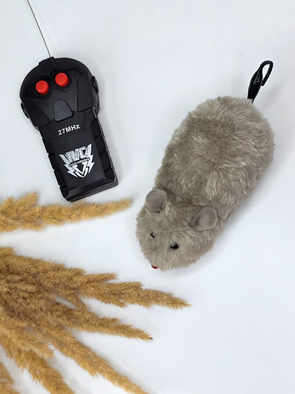 Игрушка Мышь на радиоуправлении цвет серый (202073373-3)