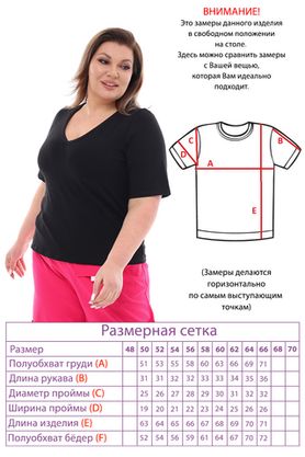 Цена на Футболка-2790 больших размеров