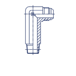 Штуцер FRMC90 JIC 7/8 - BSP 1/2 (удлин.)