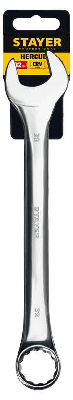 STAYER HERCULES, 32 мм, комбинированный гаечный ключ, Professional (27081-32)