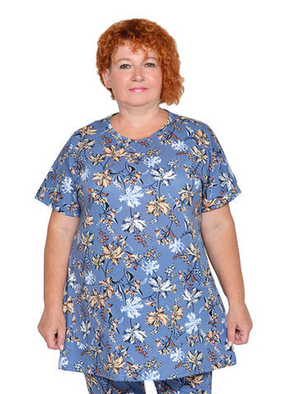 Туника из хлопка Летний дождь