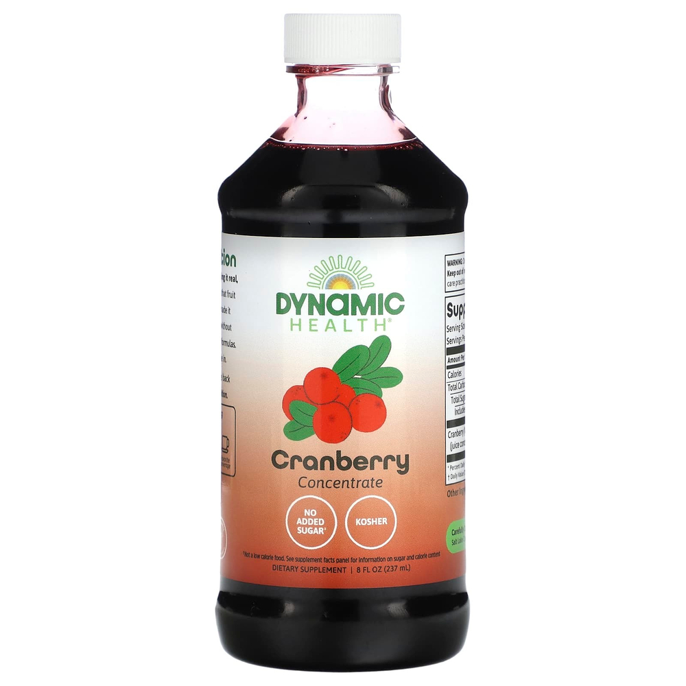 Dynamic Health, клюквенный концентрат, 237 мл (8 жидк. унций)