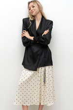 Блуза пижамная с подплечниками