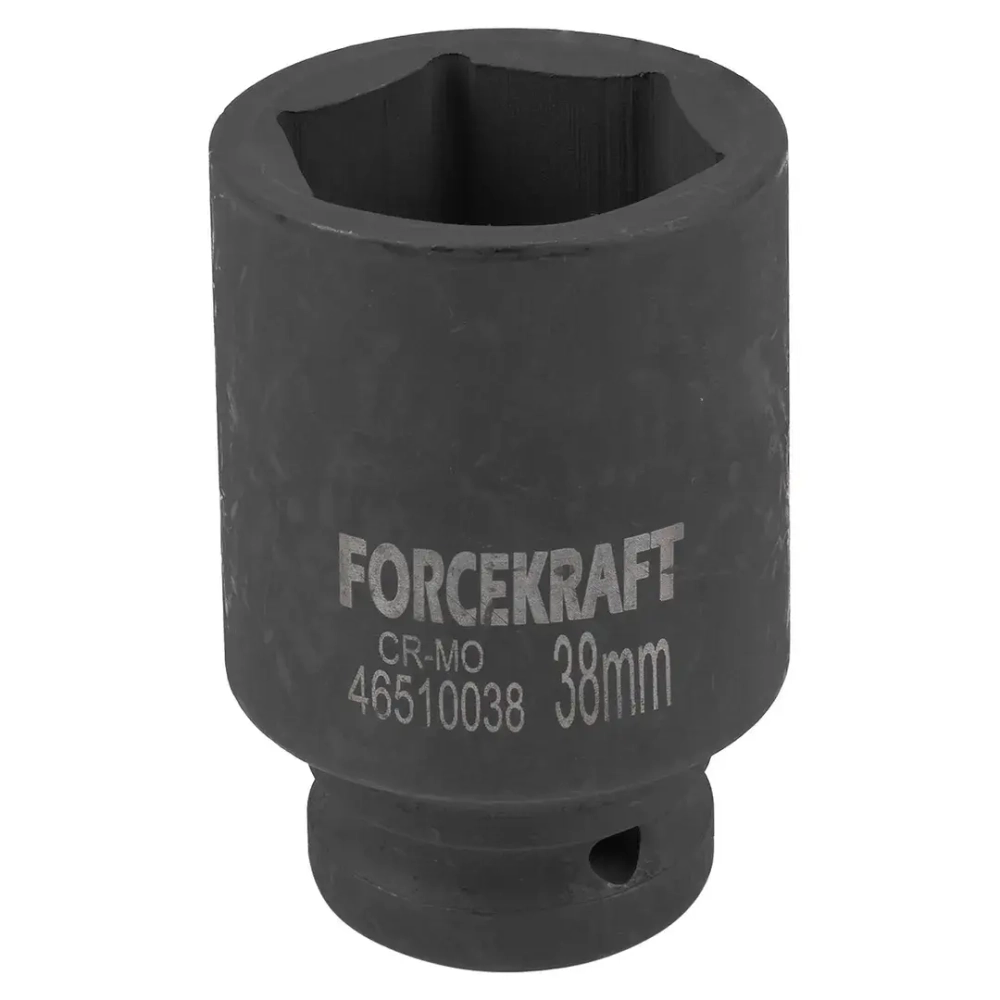 Головка ударная глубокая 3/4'', 38мм (6гр.) FORCEKRAFT FK-46510038
