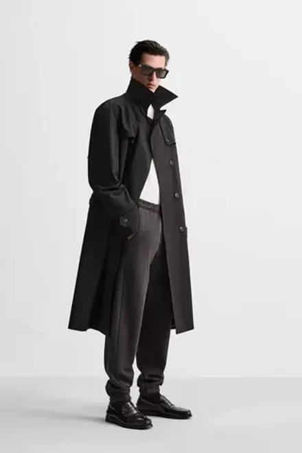 ZARA БРЮКИ-ДЖОГГЕРЫ, АНТРАЦИТОВО-СЕРЫЙ