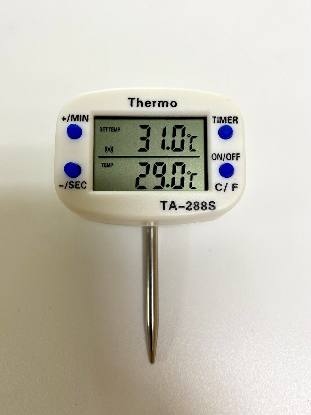 Термометр с оповещением TA-288 S 4см