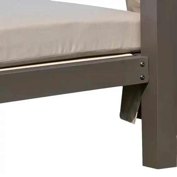 Шатер с лежаками Enigma, антрацит/голубой