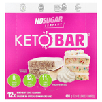 No Sugar Company, Keto Bar ™, праздничный торт, 12 батончиков, по 40 г