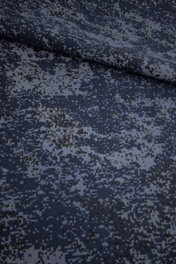 Ткань бязь плательная, рис. "Камуфляж пиксель", ширина 150 см, арт. 272