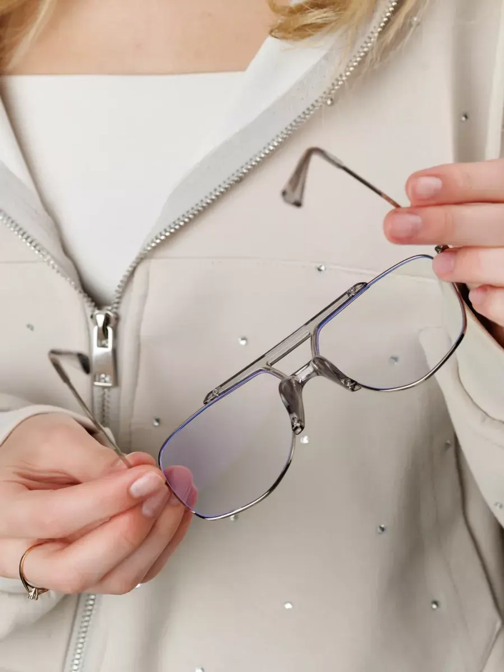 Очки для компьютера имиджевые защита глаз