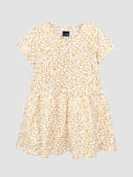 Платье с коротким рукавом Mjölk Sand Leopard