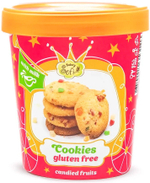 Стаканчик Sofi печенье без глютена С Цукатами / Sofi Cookies with Candied Fruits without Gluten glass 120г
