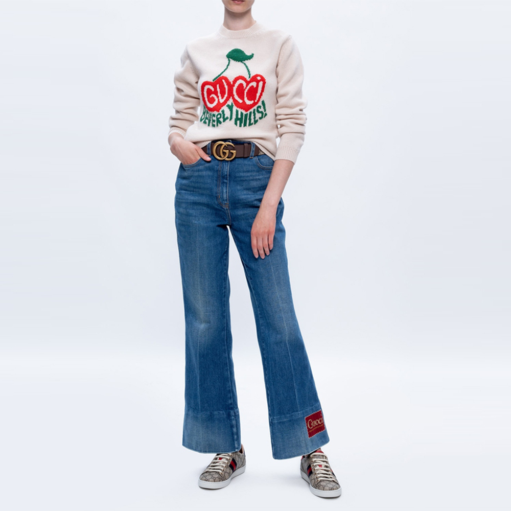 Gucci Ace Gg Supreme (Женская размерная сетка)