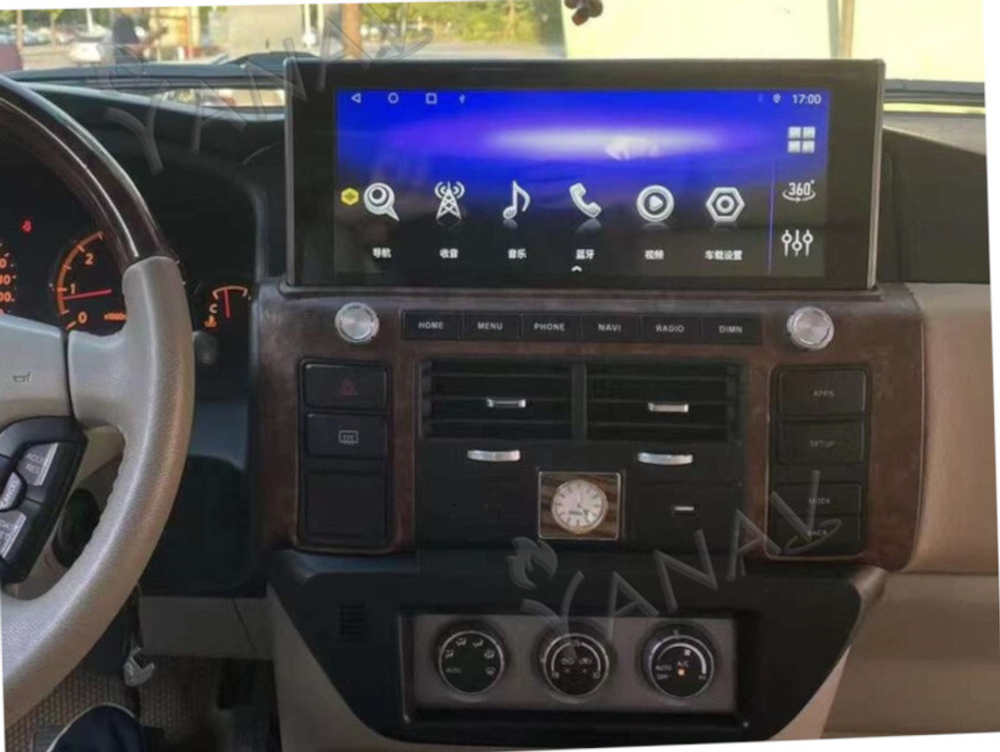 Магнитола Nissan Patrol 2004-2010 Y51 - Carmedia ZH-N1209 монитор 12.3" на Android 12, 8Гб+128Гб, CarPlay, 4G SIM-слот