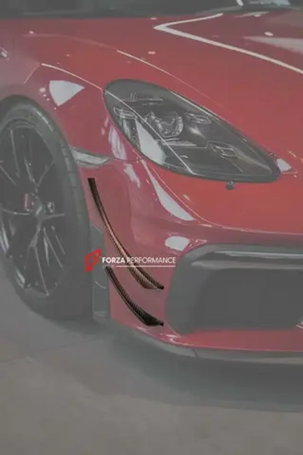 Карбоновые передние канарды для Porsche 718 982 GT4 2016+ Порше