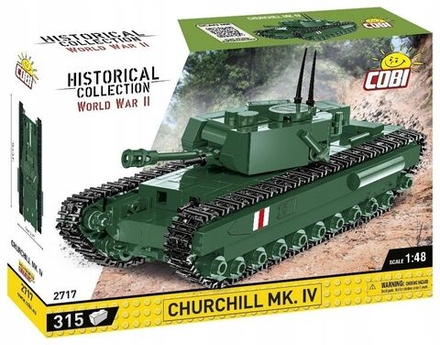 Конструктор пластиковый Cobi Churchill MK. IV - Танк Черчилль МК 315эл. - Коби 2717