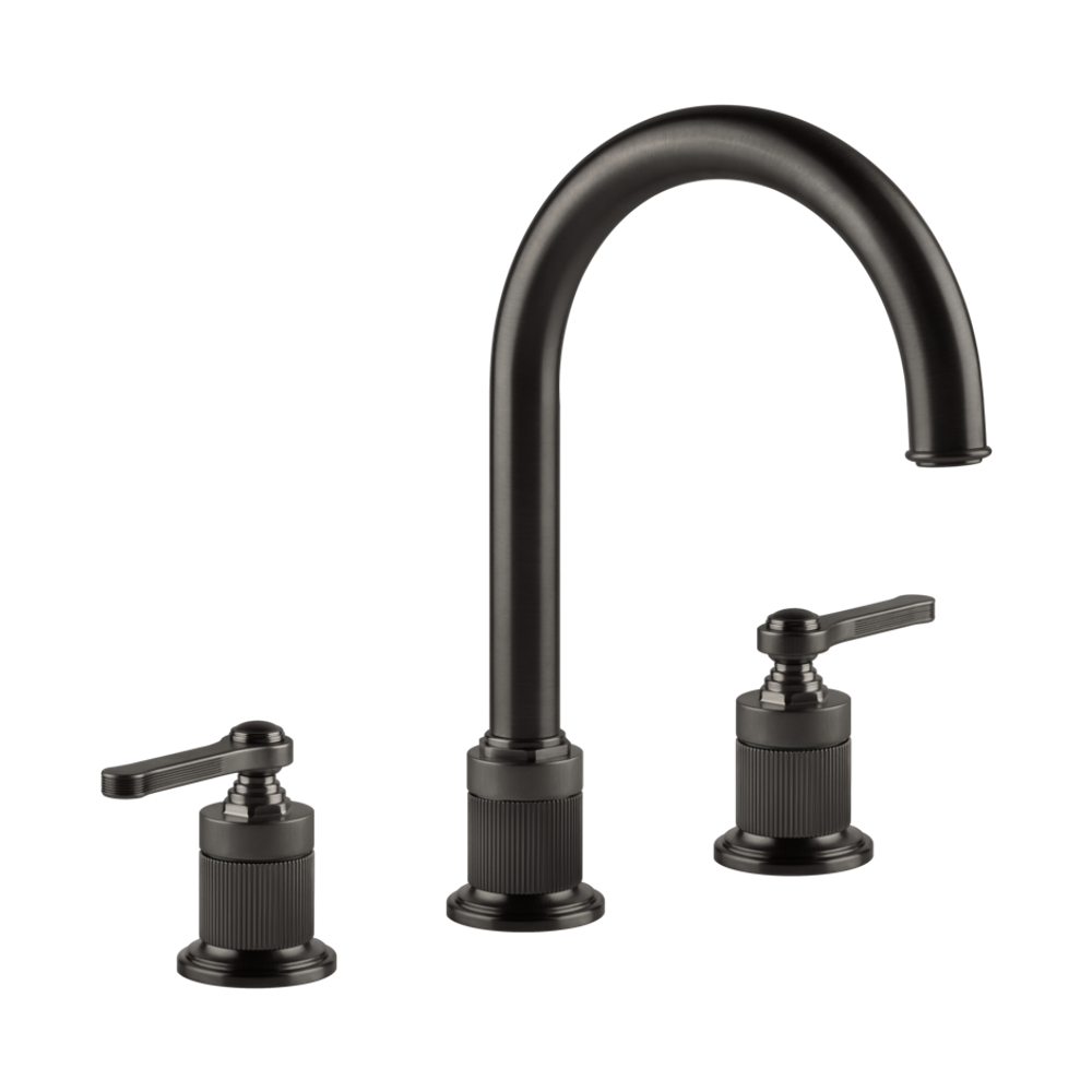Gessi Venti20 Смеситель для раковины на 3 отверстия, высота излива 168 мм., в комплекте с донным клапаном