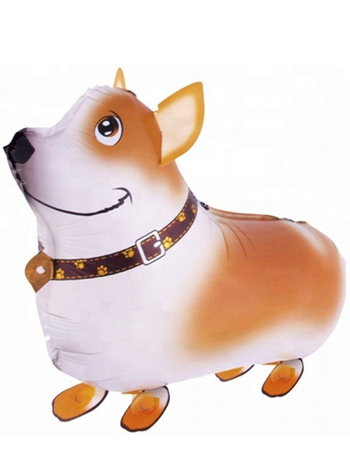 Шар фигура 61 см Корги ходячая